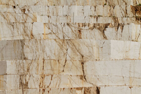 Photo of white marble quarry in Thassos, Greeceの写真素材