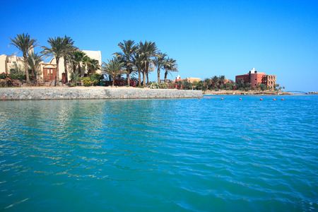 Beautiful landscape in the beautiful Egypt El Gouna のeditorial素材