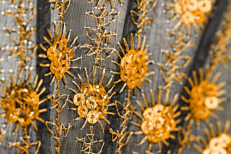 Photo of a beautiful and colorful fanの写真素材