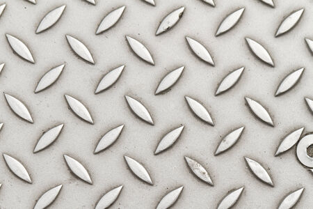 Photo of the diamond plate stainless steelの写真素材