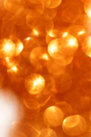 Abstract background yellow bokeh circles - abstract photo