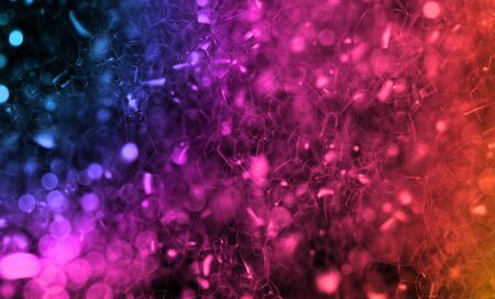 The surface of the bubble - macro photoの写真素材