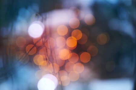 Abstract light bokeh background - bokeh textureの写真素材