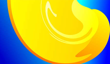 Colorful abstract background flying bird, cool and simple vector illustrationのイラスト素材