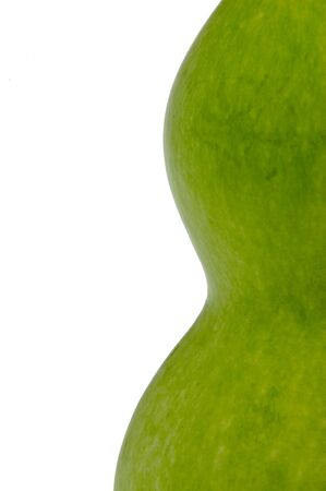 A hulu melon against a white background の写真素材