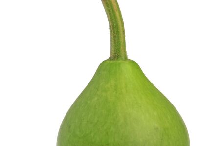 A hulu melon against a white background の写真素材