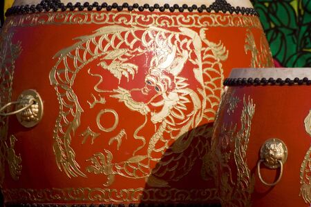 dragon drumsの写真素材