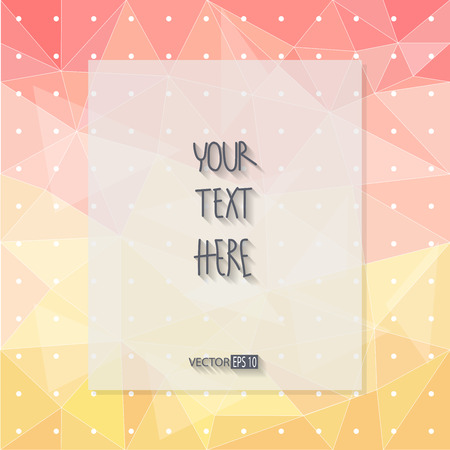 mesh pattern, low poly design, hipster and modern sweet concept, Endless texture can be used for wallpaper, pattern fills, web page background,surface textures. text can be add.のイラスト素材