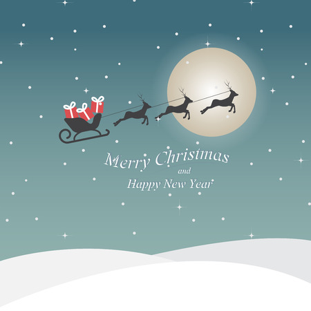 Christmas background, card, backdrop, vectorのイラスト素材