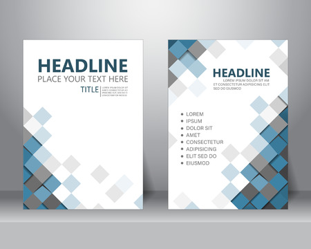 formal business brochure flyer design layout template in A4 size. can be use for poster, banner, graphic element, leaflet and background, vector illustration