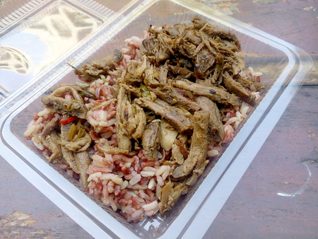 side dish of fried shiitake mushrooms with black pepper. Vegetarian Food, healthy foodの写真素材