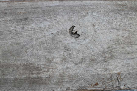 White Brown scratched wooden board. old wooden table texture background top viewの写真素材