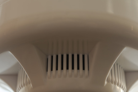 fire detector, a close-up view from belowの写真素材