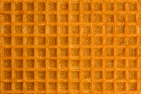 Relief texture of the surface of a cookie or favi, close-up abstract backgroundの写真素材