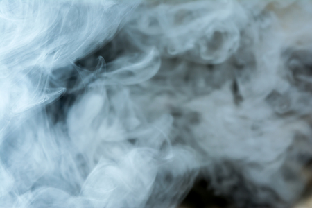 the clouds of thick smoke, blurred abstract background