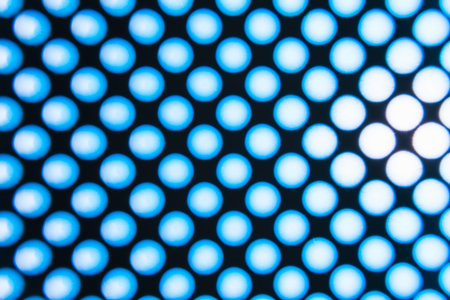 Blur blue abstract background on based of metal distortion, circles and shadows, texture of the...