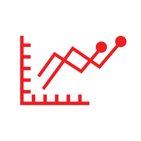 Red star icon. Realistic illustration of red star icon for web designのイラスト素材