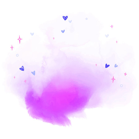 Abstract watercolor background. Hand drawn watercolor texture. Vector illustration.のイラスト素材