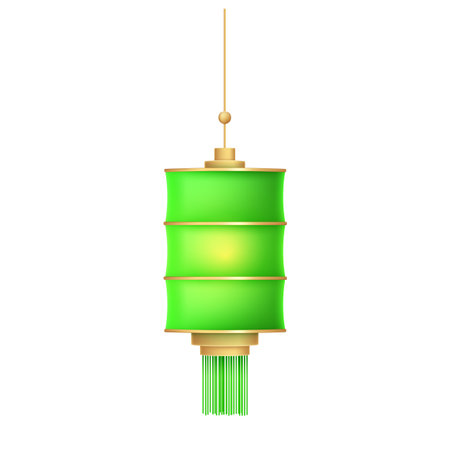 Lantern icon. Realistic illustration of lantern icon for web designのイラスト素材