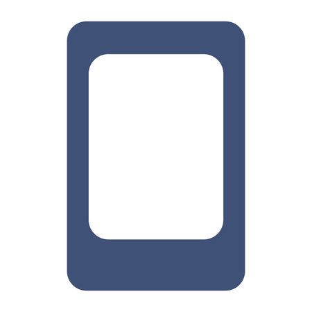 Square button icon in flat style isolated on white background. Vector illustration.のイラスト素材