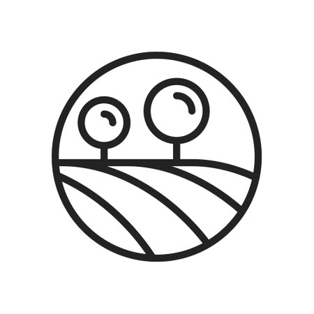 Farm icon vector isolated on white background for your web and mobile app design, Farm logo conceptのイラスト素材