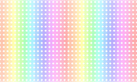 Rainbow background with polka dots. Vector illustration. EPS 10のイラスト素材