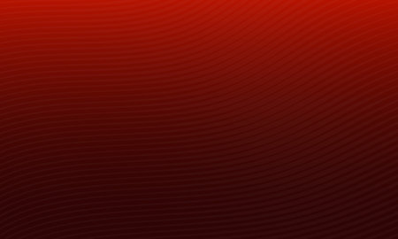 Abstract background with wavy lines in red colors. Vector illustration.