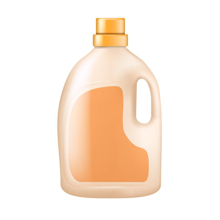 Detergent bottle. Realistic illustration of detergent bottle for web designのイラスト素材