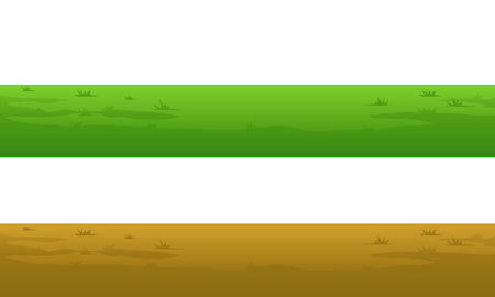 Green grass background. Vector illustration for your design. Eps 10.のイラスト素材