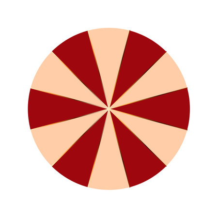 Lollipop icon. Flat color design. Vector Illustration.のイラスト素材