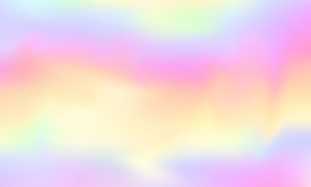 Holographic foil. Holographic foil. Pastel neon rainbow. Ultraviolet metallic paper. Template for presentation. Cover to web design. Abstract colorful gradient.のイラスト素材