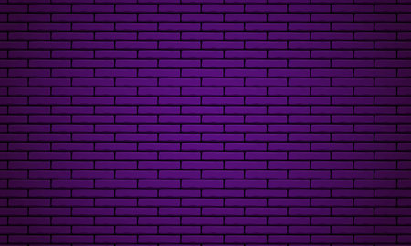 Purple brick wall texture background. Vector illustration for your design.のイラスト素材
