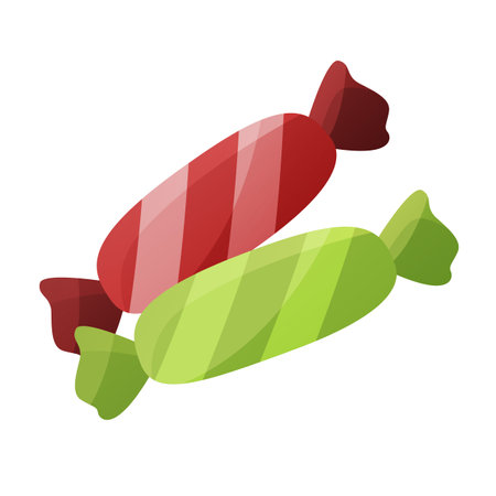 Candy icon. Flat illustration of candy vector icon for web designのイラスト素材