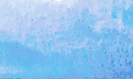 Blue abstract watercolor background. Vector illustration. Can be used for your design.のイラスト素材
