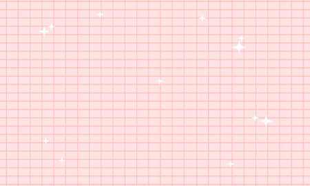Pink checkered background with stars. Vector illustration. Eps 10のイラスト素材
