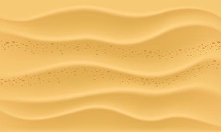 Abstract background of yellow liquid. Vector illustration for your graphic design.のイラスト素材