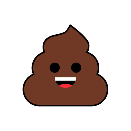 kawaii poop isolated icon vector illustration designicon vector illustration designのイラスト素材