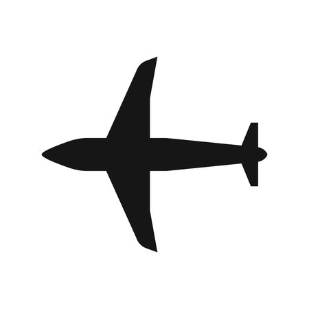 The plane icon. Plane symbol. Flat Vector illustration. Button Setのイラスト素材