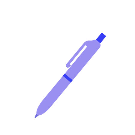 Pen icon. Flat design style eps 10. Vector illustration.のイラスト素材