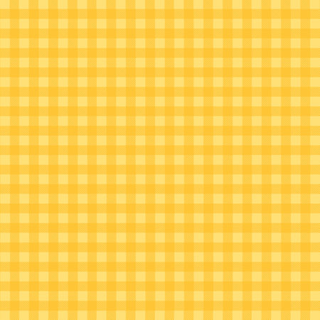 Seamless pattern with yellow and white plaid. Vector illustration.のイラスト素材