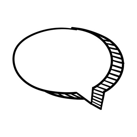speech bubble message isolated icon vector illustration design, vector illustration  graphicのイラスト素材