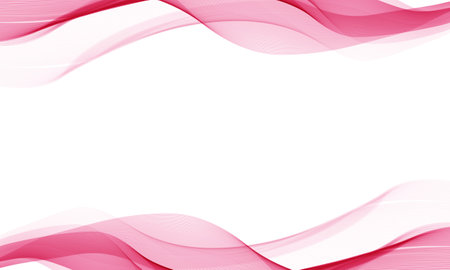 Abstract background with pink wave. Vector illustration for your graphic design.のイラスト素材