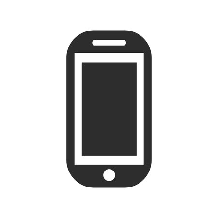 smartphone device technology icon. Isolated and flat illustration. Vector graphicのイラスト素材