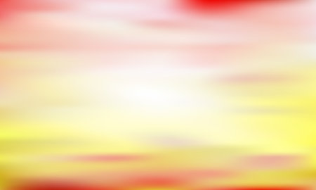 Abstract background with blurred red, yellow and orange colors. Vector illustration.のイラスト素材