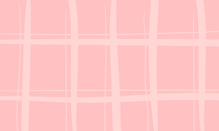 Seamless plaid pattern. Vector illustration. Pink background.のイラスト素材