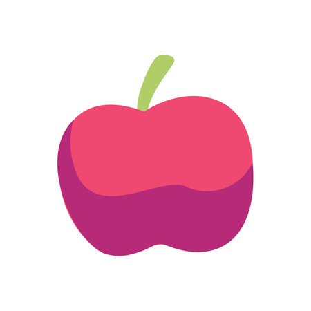 Apple icon vector isolated on white background for your web and mobile app design, Apple logo conceptのイラスト素材