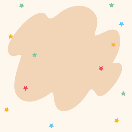 Abstract background with stars and spots. Vector illustration for your design.のイラスト素材