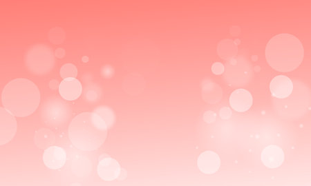 Abstract pink background with bokeh lights. Vector Illustration.のイラスト素材