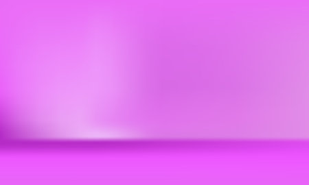 Empty pink studio room background. For product display. Vector illustration.のイラスト素材