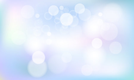 Abstract background with bokeh defocused lights. Vector illustration.のイラスト素材